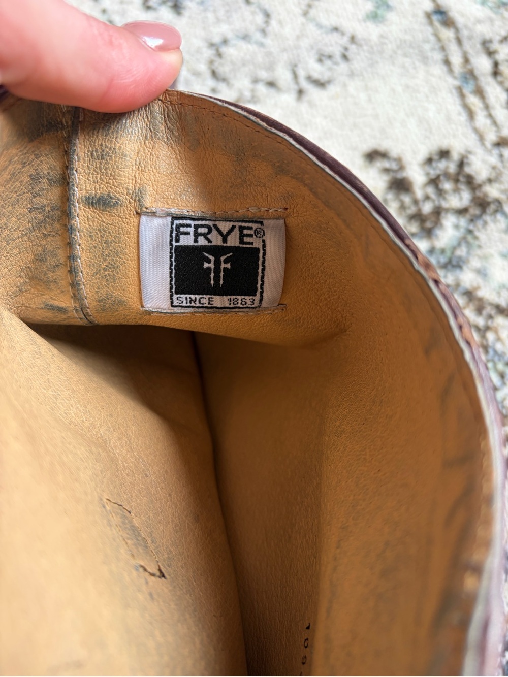 Frye Leather Riding Boots - Melissa Boot - Picture 5 of 7